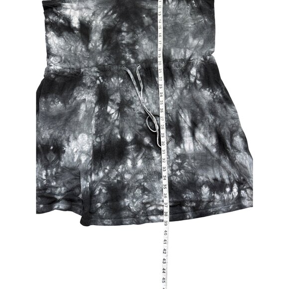 Sweaty Betty Take It Easy Tie Dye Dress Black Gray Sleeveless Womens Size US 16 - Picture 5 of 9